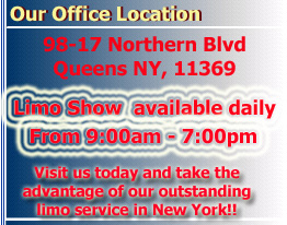 Queens NY Limousine service location